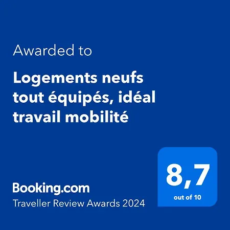 Logements Neufs Tout Equipes, Ideal Travail Mobilite Le Creusot Exterior photo